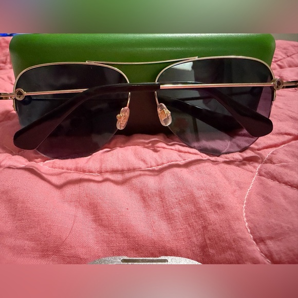 Kate Spade Gold Tone Aviator Sunglasses Maisie/G/S 80790 - Picture 6 of 6
